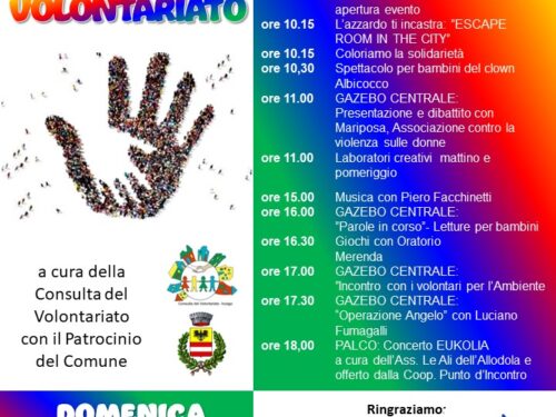 RIPAR-TI-AMO dalla solidarietà (Festa del volontariato a Inzago – 12 giugno 2022)